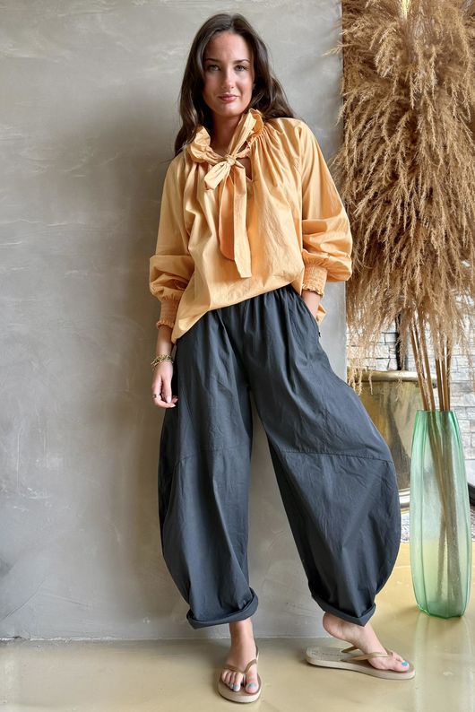 Paloma Classic Barrel Pant Charcoal